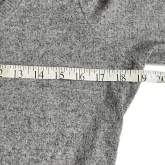 Aerie Romper Playsuit Long Sleeve Snap Front Gray Loungewear Size Medium - Picture 8 of 11